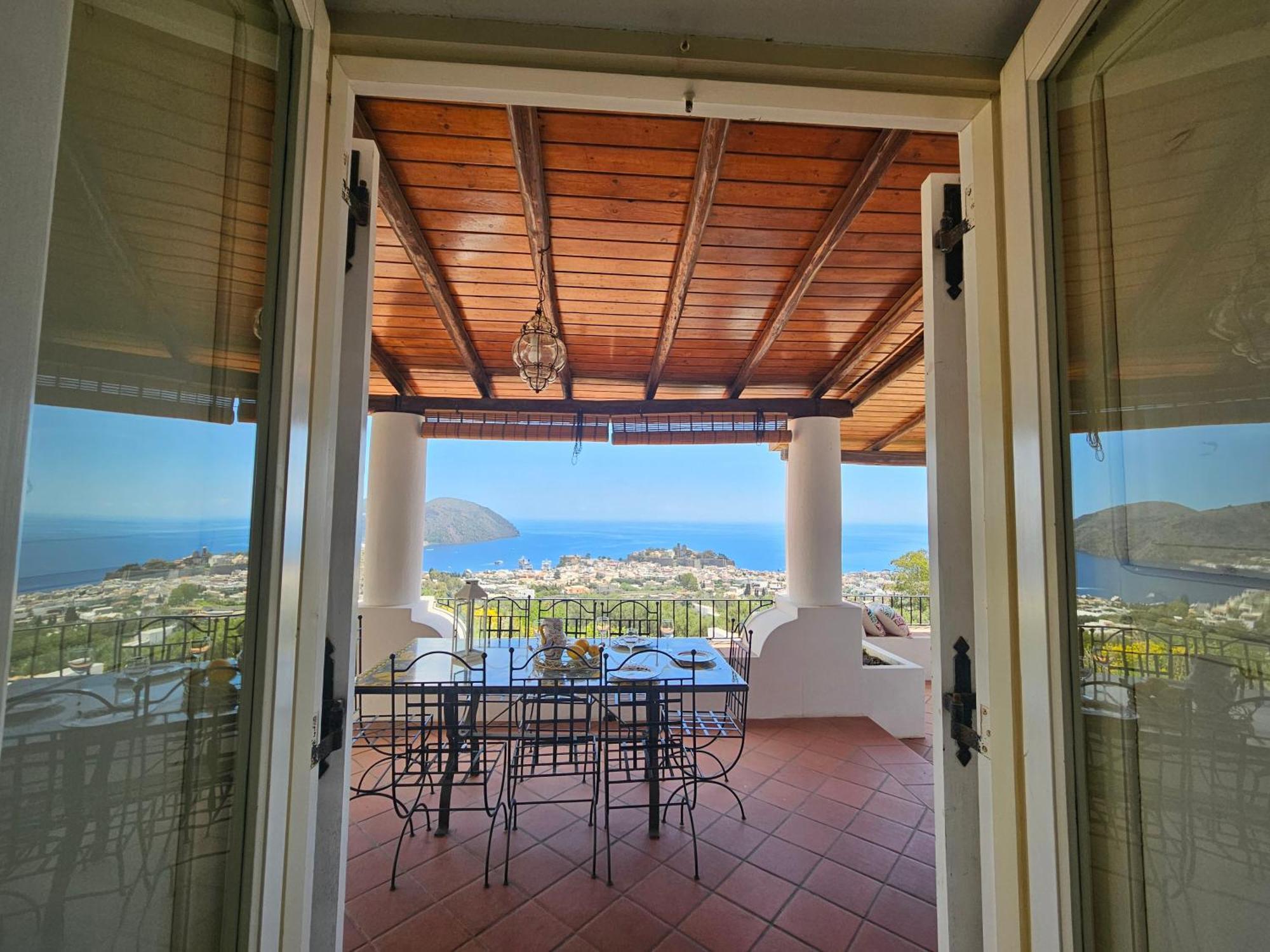 Villa Belvedere Липари Экстерьер фото