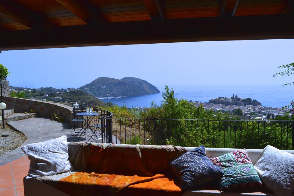 Villa Belvedere Липари Экстерьер фото