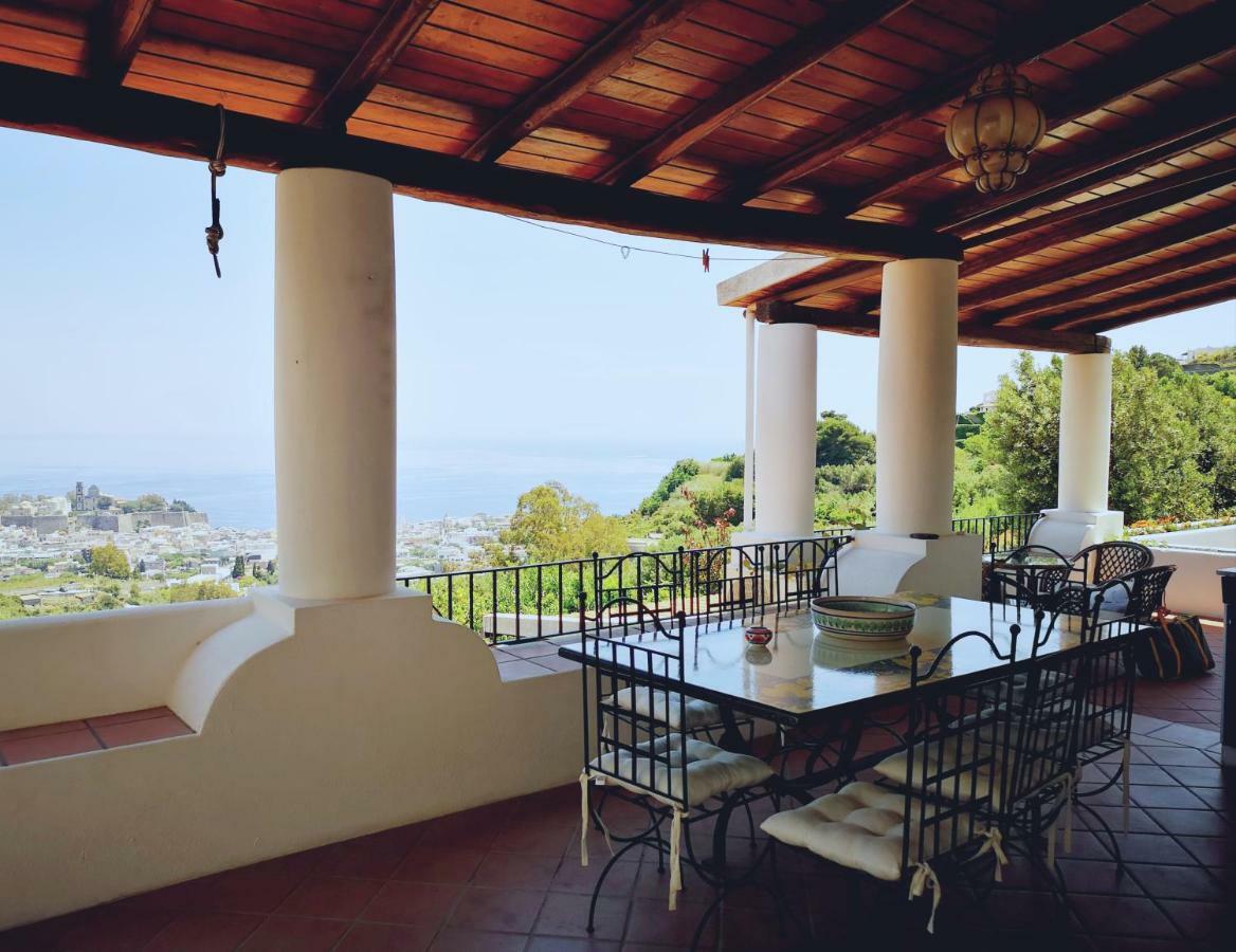 Villa Belvedere Липари Экстерьер фото