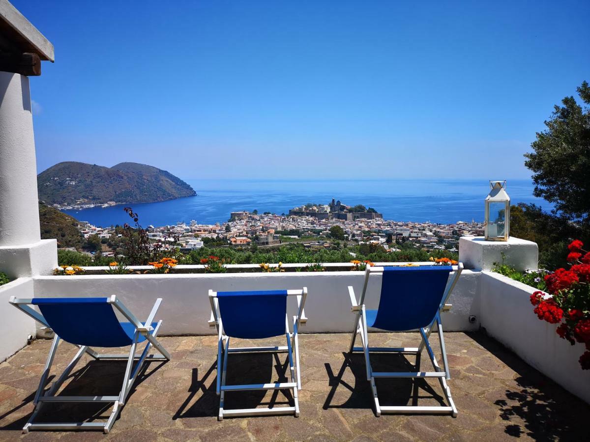 Villa Belvedere Липари Экстерьер фото