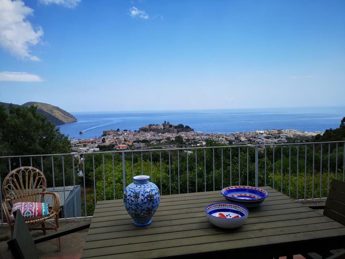 Villa Belvedere Липари Экстерьер фото